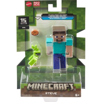 Mattel Minecraft 8 Εκ. Steve GTP08 / HTN10 194735194377
