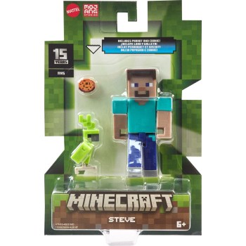 Mattel Minecraft 8 Εκ. Steve GTP08 / HTN10 194735194377
