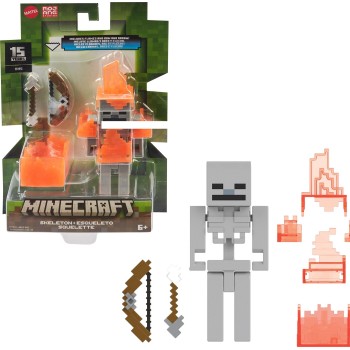 Mattel Minecraft 3.25 Core Figure Skeleton GTP08 / HTN11 194735194360