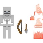 Mattel Minecraft 8 Εκ. Skeleton GTP08 / HTN11 194735194360