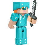 Mattel Minecraft 8 Εκ. Alex In Diamond Armor GTP08 / HTN09 194735194421