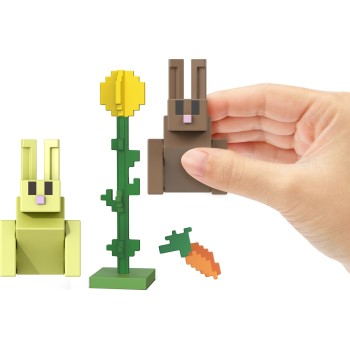 Mattel Minecraft 3.25 Core Figure Rabbits GTP08 / HTN12 194735194445
