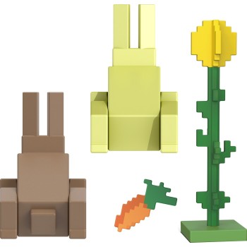 Mattel Minecraft 8 Εκ. Rabbits GTP08 / HTN12 194735194445