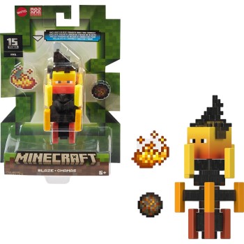 Mattel Minecraft 8 Εκ Blaze GTP08 / HTL81 194735193691