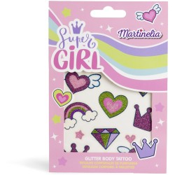 martinelia Supergirl Glitter Body Tattoo LL-68022 8436609393304