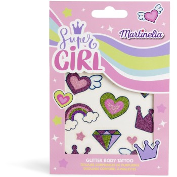 martinelia Supergirl Glitter Body Tattoo LL-68022 8436609393304