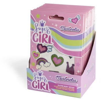 martinelia Supergirl Glitter Body Tattoo LL-68022 8436609393304