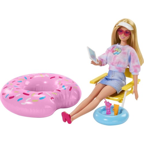 Mattel Barbie Poolside Playset Donut Floatie Chairs HPT51 / HPT52 194735167289