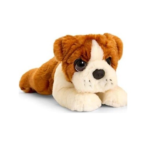 Keel Toys 25Cm Signature Cuddle Puppy Bulldog, Multi SD2631 5027148026315