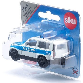 siku Land Rover Defender Police Vehicle SI001569 4006874015696