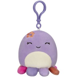 Kelly Toy Squishmallows - Wave 4 Plush Keychain Beula Purple Octopus 9Cm - Jazwares JWSQ0206 196566406919