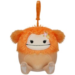 Kelly Toy Squishmallows - Wave 4 Plush Keychain Shasta Light Orange Bigfoot 9Cm - Jazwares JWSQ0206 196566406889
