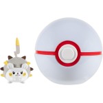 Jazwares Pokemon Clip 'N' Go Togedemaru and Premier Ball-including a 2-inch fight figure and Premier Ball accessories JW095057 1