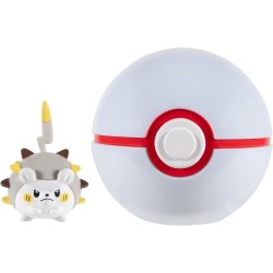 Jazwares Pokemon Clip 'N' Go Togedemaru και Premier Ball-με Φιγούρα Μάχης 2 Ιντσών και Αξεσουάρ Premier Ball JW095057 1917264830