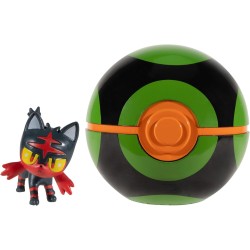 Jazwares Pokemon Pkw3147 Pokemon Clip 'N' Go Altludes 2-inch Battle Figure and Dusk Ball Accessories, Multi-Color JW095057 19172