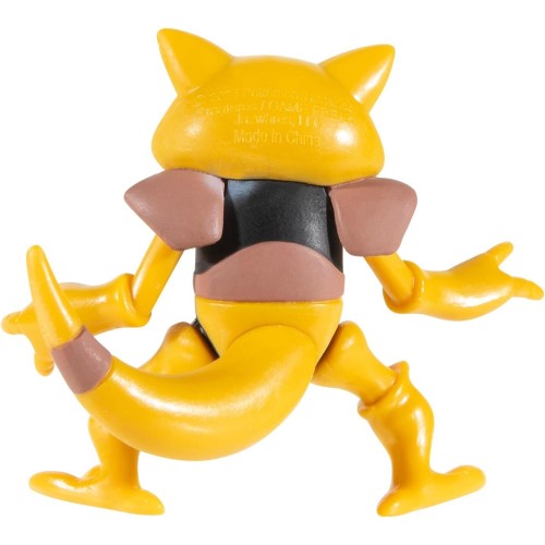 Jazwares Pokemon Pkw3144 Clip 'N' Go Abra με Μεγάλη Φιγούρα 5,1 cm και Αξεσουάρ Levelball, Πολύχρωμα JW095057 191726482970