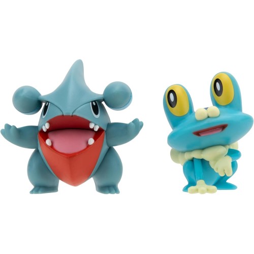 Jazwares Pokemon Battle Figure Gible UND Froakie JW095007 191726480921