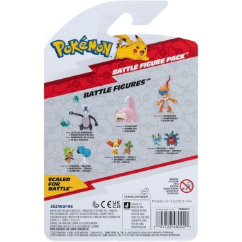 Jazwares Pokemon Battle Figure Gible UND Froakie JW095007 191726480921