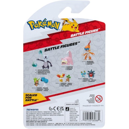 Jazwares Pokemon Pkw3009 Slowpoke Battle Φιγούρα, Multi JW095007 191726480884