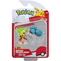 Jazwares Pokemon Battle Figure Chespin and Beldum JW095007 191726480938