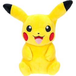 Jazwares Pokemon PKW3457-20cm Plsch - Pikachu, official Plsch JW003403 191726515302