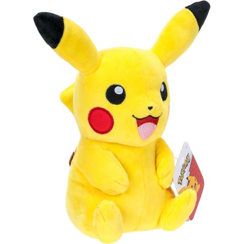 Jazwares Pokemon PKW3457-20cm Plsch - Pikachu, official Plsch JW003403 191726515302