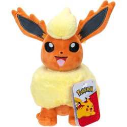 Jazwares Pokemon PKW3406-20 cm Plsch - Flamara, official Plsch JW095217-W21 191726507222