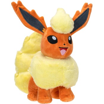 Jazwares Pokemon PKW3406-20 cm Plsch - Flamara, official Plsch JW095217-W21 191726507222