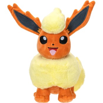 Jazwares Pokemon Pkw3406-20 cm Plsch - Flamara, Επίσημο Plsch JW095217-W21 191726507222