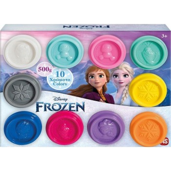 As company AS Plasticine Disney Frozen Box With 10 Jars And Lids Molds 500gr For 3+ Years 1045-03610 5203068036102