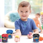 As company AS Plasticine Marvel Spiderman Bag With 5 Jars And Lids Molds 570gr For 3+ Years 1045-03609 5203068036096