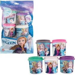 As company AS Plasticine Disney Frozen Bag With 5 Jars And Lids Molds 570gr For 3+ Years 1045-03608 5203068036089