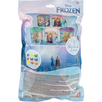 As company AS Plasticine Disney Frozen Bag With 5 Jars And Lids Molds 570gr For 3+ Years 1045-03608 5203068036089