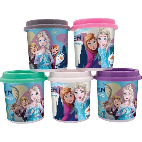 As company AS Plasticine Disney Frozen Bag With 5 Jars And Lids Molds 570gr For 3+ Years 1045-03608 5203068036089