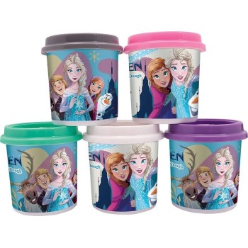 As company AS Πλαστελίνη Disney Frozen Σακουλάκι Με 5 Βαζάκια Και Καπάκια Καλουπάκια 570gr Για 3+ Χρονών 1045-03608 520306803608