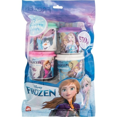 As company AS Πλαστελίνη Disney Frozen Σακουλάκι Με 5 Βαζάκια Και Καπάκια Καλουπάκια 570gr Για 3+ Χρονών 1045-03608 520306803608