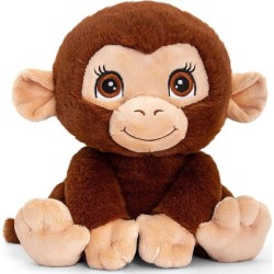 Keel Toys Keeleco Adoptable World Plush Toy - Monkey, 16 cm SE1096 5027148010963