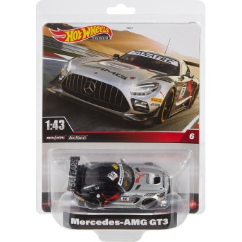 Mattel Hot Wheels Premium 1:43rd Mercedes-amg GT3 Vehicle HMD41 / HMD44 194735124794