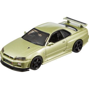 Mattel Hot Wheels Premium 1:43rd Nissan Skyline Gt-r bnr34 V Spec With Nismo Parts Vehicle HMD41 / HMD47 194735124800