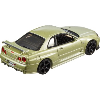 Mattel Hot Wheels Premium 1:43rd Nissan Skyline Gt-r bnr34 V Spec With Nismo Parts Vehicle HMD41 / HMD47 194735124800