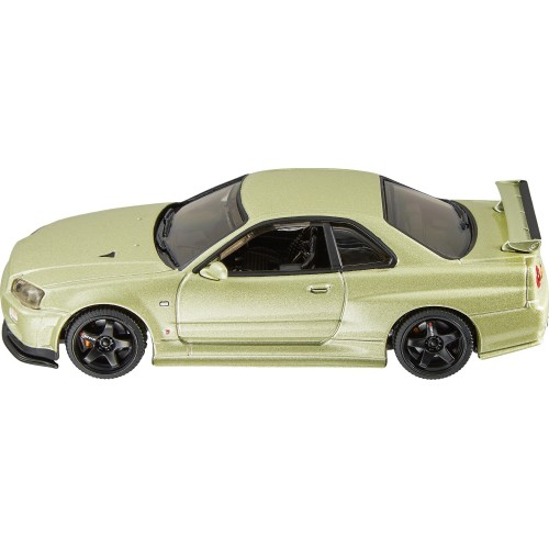 Mattel Hot Wheels Premium 1:43rd Nissan Skyline Gt-r bnr34 V Spec With Nismo Parts Vehicle HMD41 / HMD47 194735124800