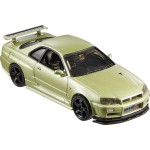 Mattel Hot Wheels Premium 1:43rd Nissan Skyline Gt-r bnr34 V Spec With Nismo Parts Vehicle HMD41 / HMD47 194735124800
