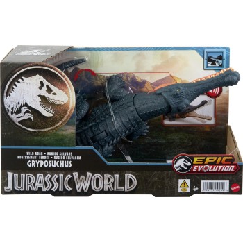 Mattel Jurassic World Wild Roar Gryposuchus HLP14 / HTK71 194735192496