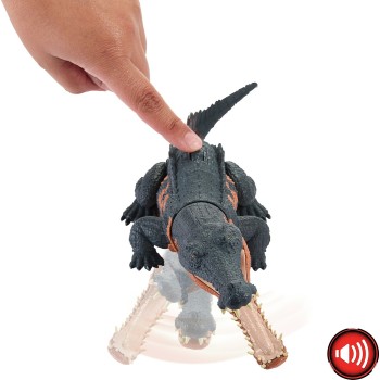 Mattel Jurassic World Wild Roar Gryposuchus HLP14 / HTK71 194735192496