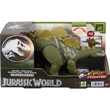Mattel Jurassic World Wild Roar Hesperosaurus HLP14 / HTK69 194735192342