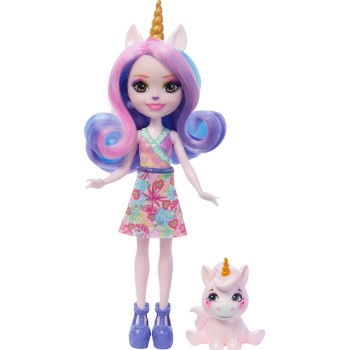 Mattel Enchantimals Sunshine Beach Ulia Unicorn and Pacifica Doll FNH22 / HRX84 194735188253