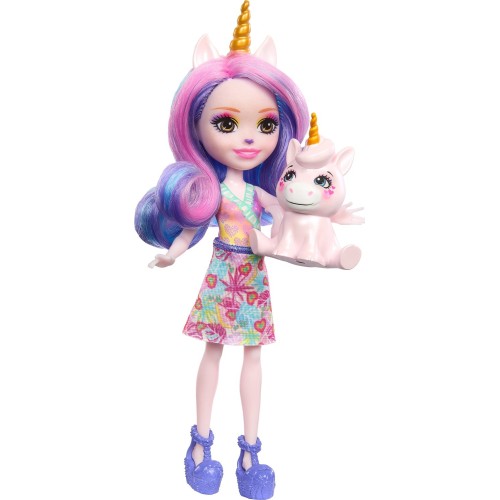 Mattel Enchantimals Sunshine Beach Ulia Unicorn and Pacifica Doll FNH22 / HRX84 194735188253