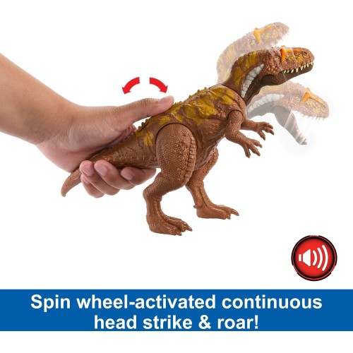Mattel Jurassic World Wild Roar Megalosaurus HLP14 / HTK73 194735192557