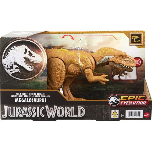 Mattel Jurassic World Wild Roar Megalosaurus HLP14 / HTK73 194735192557