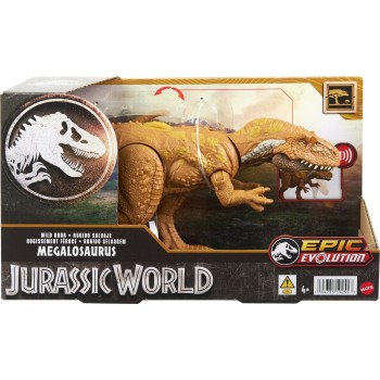 Mattel Jurassic World Wild Roar Megalosaurus HLP14 / HTK73 194735192557